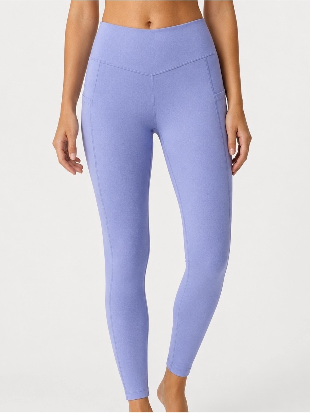 NWT Victoria's Secret Periwinkle Blue Purple Essential Leggings